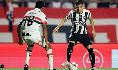 Savarino, el arquitecto del gol en el pase de Botafogo a semis 11 Jefferson Savarino fue el arquitecto del gol