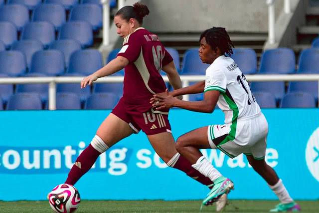 La Vinotinto se despide del Mundial Femenino Sub-20 con goleada 1 La Vinotinto se despide del Mundial Sub-20 tras una dura derrota.