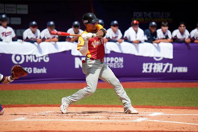 La selección de béisbol de Venezuela consiguió una importante victoria ante Corea del Sur en el Mundial U23.
