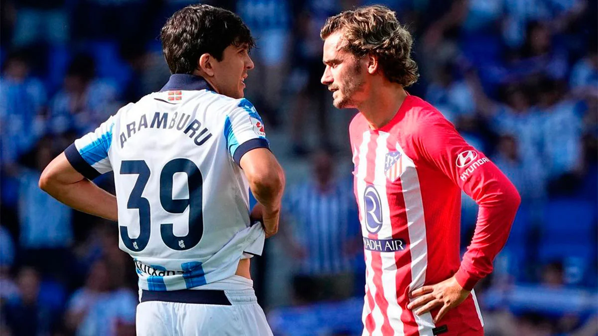 Real Sociedad vs Atlético Madrid en vivo.