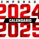 Cardenales calendario 2024-2025.