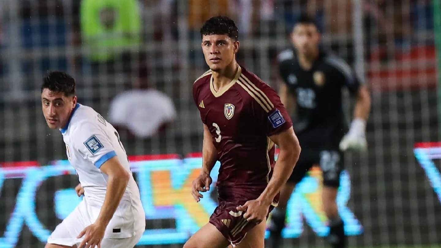 Yordan Osorio nuevamente baja de la Vinotinto