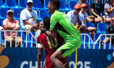 La Vinotinto de Fútbol Playa remontó y ganó 7-5 en su debut ante Paraguay 9 La Vinotinto de Fútbol Playa remontó y ganó en su debut ante Paraguay