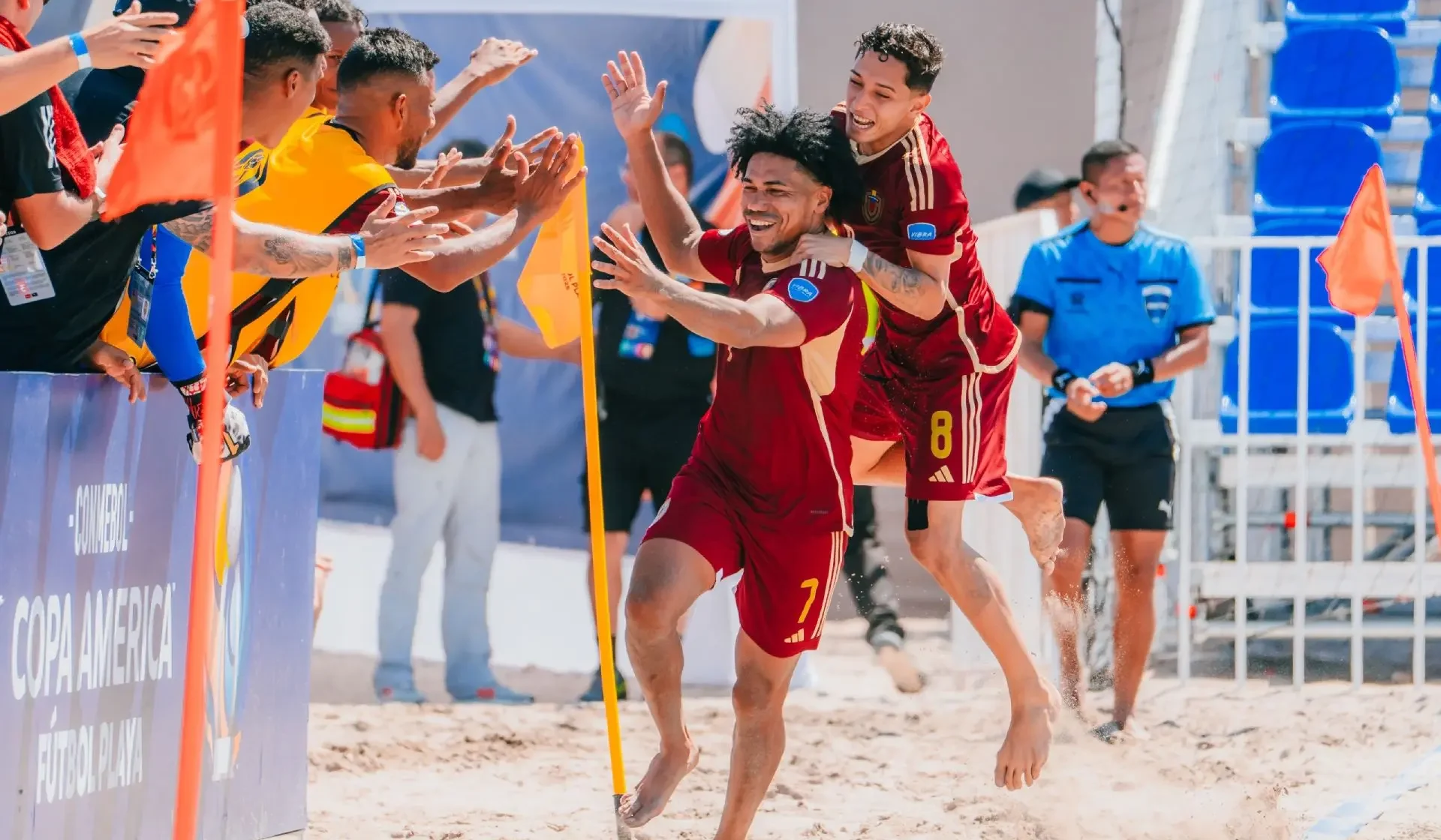 Argentina vs Venezuela en vivo - Jornada 4 de la Copa América Fútbol Playa 2025 1 Argentina vs Venezuela en vivo