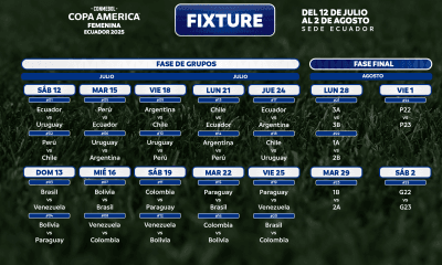 Calendario Copa América Femenina 2025: Fechas, horarios y programación de TV oficial 77 Calendario Copa América Femenina 2025