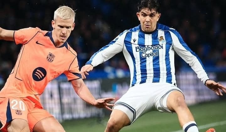 Gran partido de Aramburu con la Real Sociedad