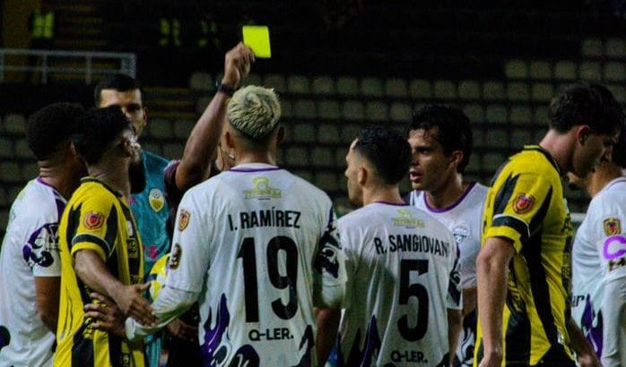 Más tarjetas que goles: Así se vivió el partido del Deportivo Táchira ante Metropolitanos