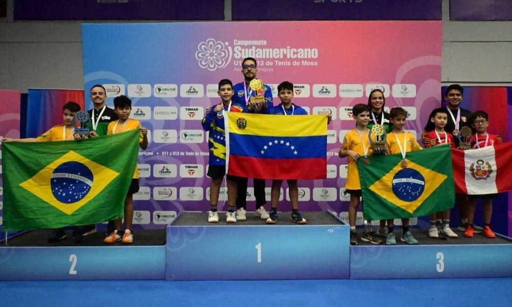 Venezuela brilla en el WTT Youth Contender y Sudamericano de Tenis de Mesa 2026