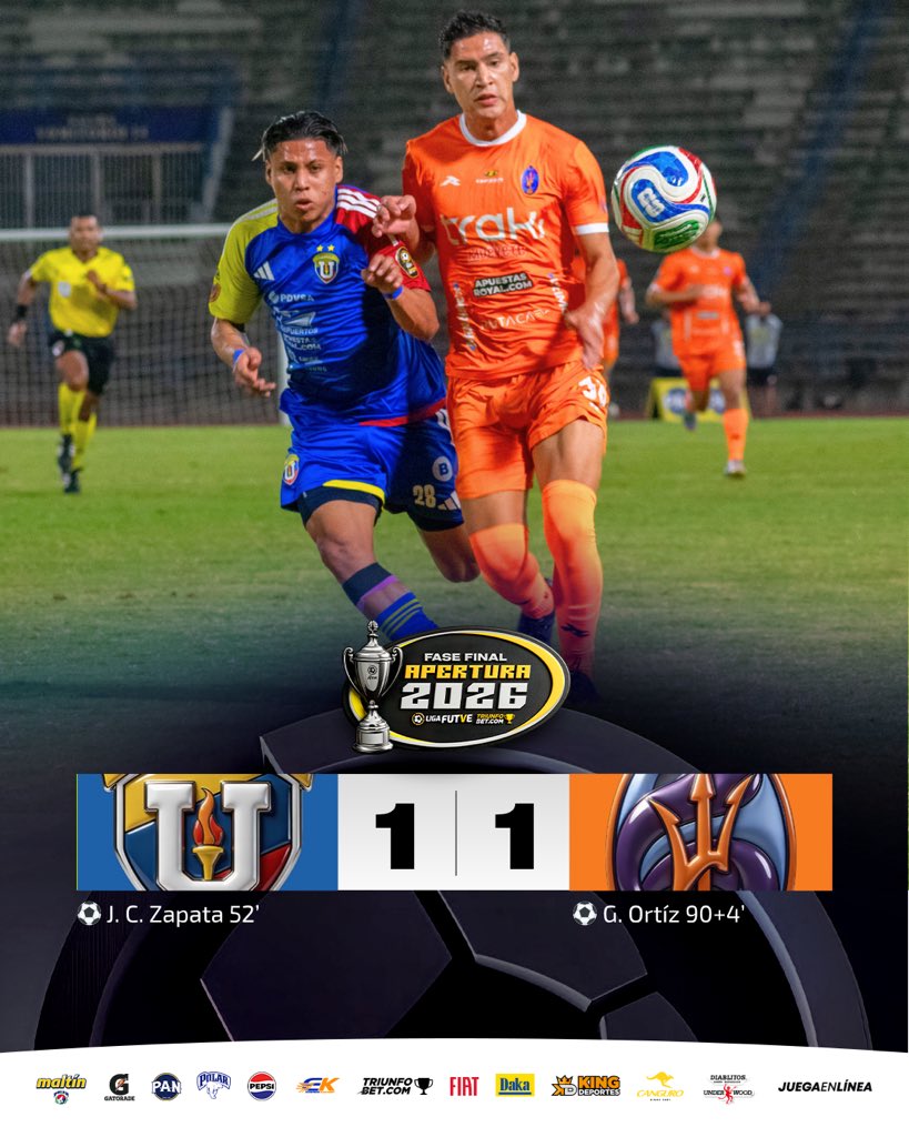 Deportivo La Guaira vs UCV FC